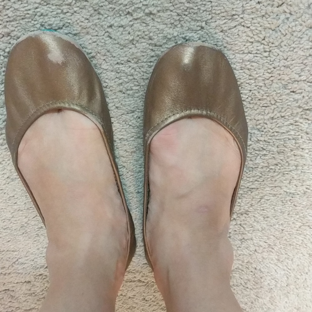 Tieks Metallic Bronze